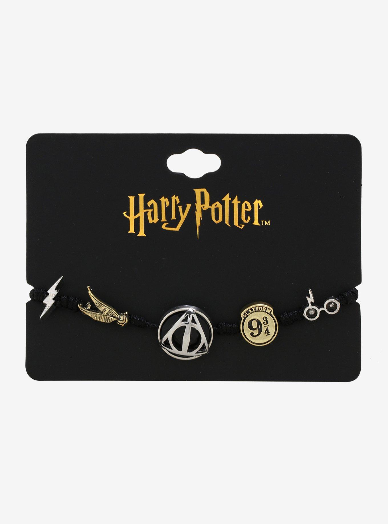 Harry Potter Icon Charm Cord Bracelet, , alternate