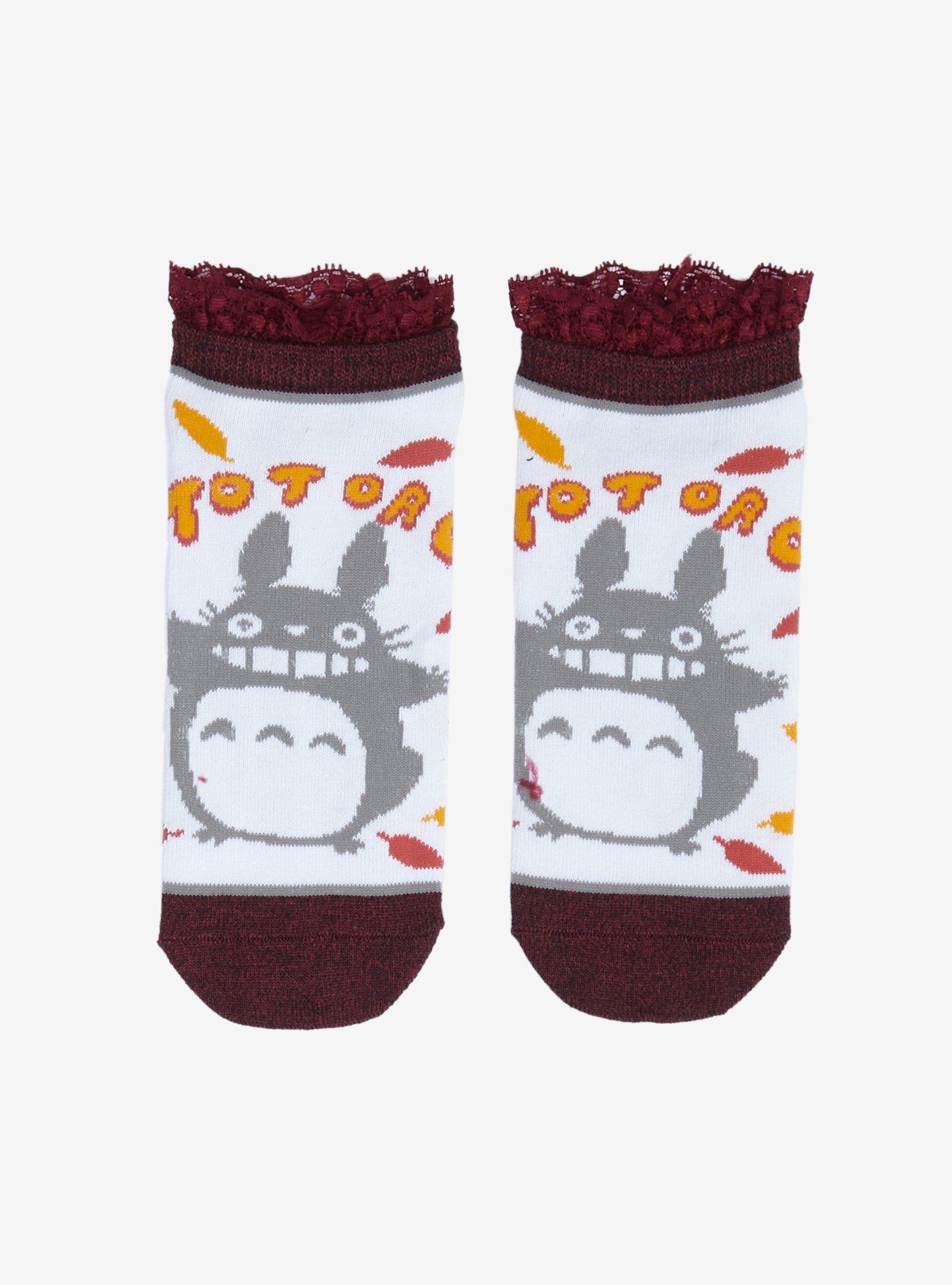 Studio Ghibli My Neighbor Totoro Ruffle Socks, , alternate