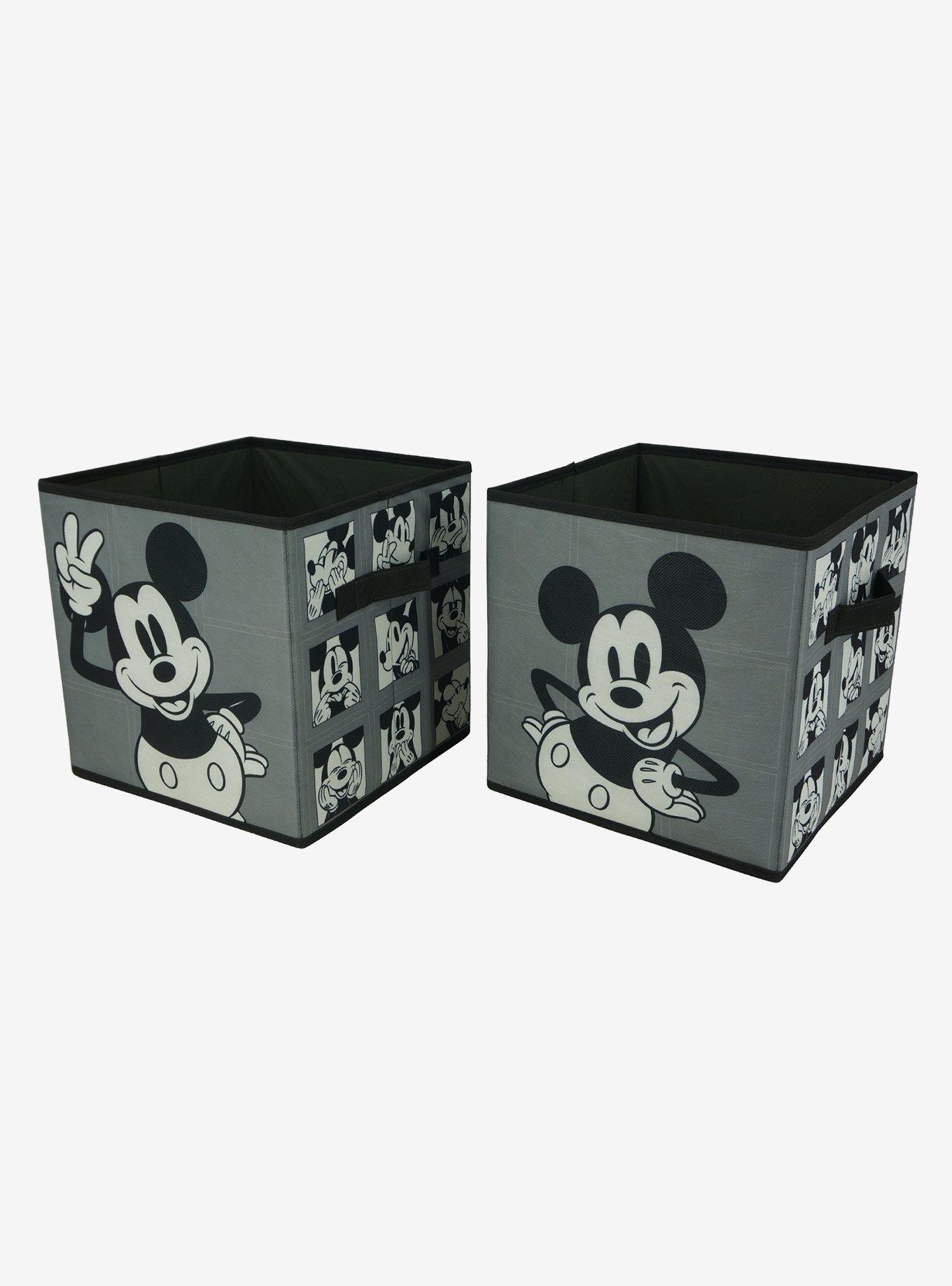 Disney Mickey Mouse Black & White Storage Bin Set, , alternate