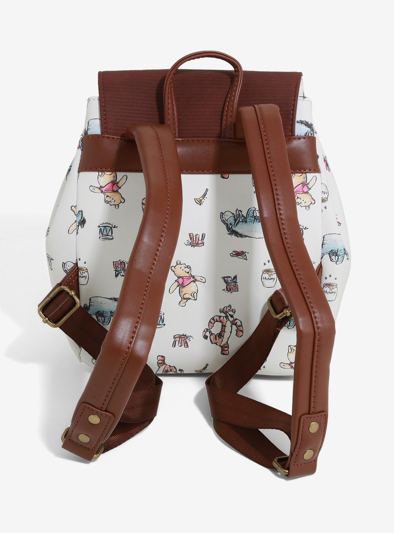 Loungefly Disney Winnie The Pooh Character Sketches Mini Backpack - BoxLunch Exclusive, , alternate