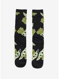 Star Wars The Mandalorian The Child Allover Print Crew Socks - BoxLunch Exclusive, , alternate