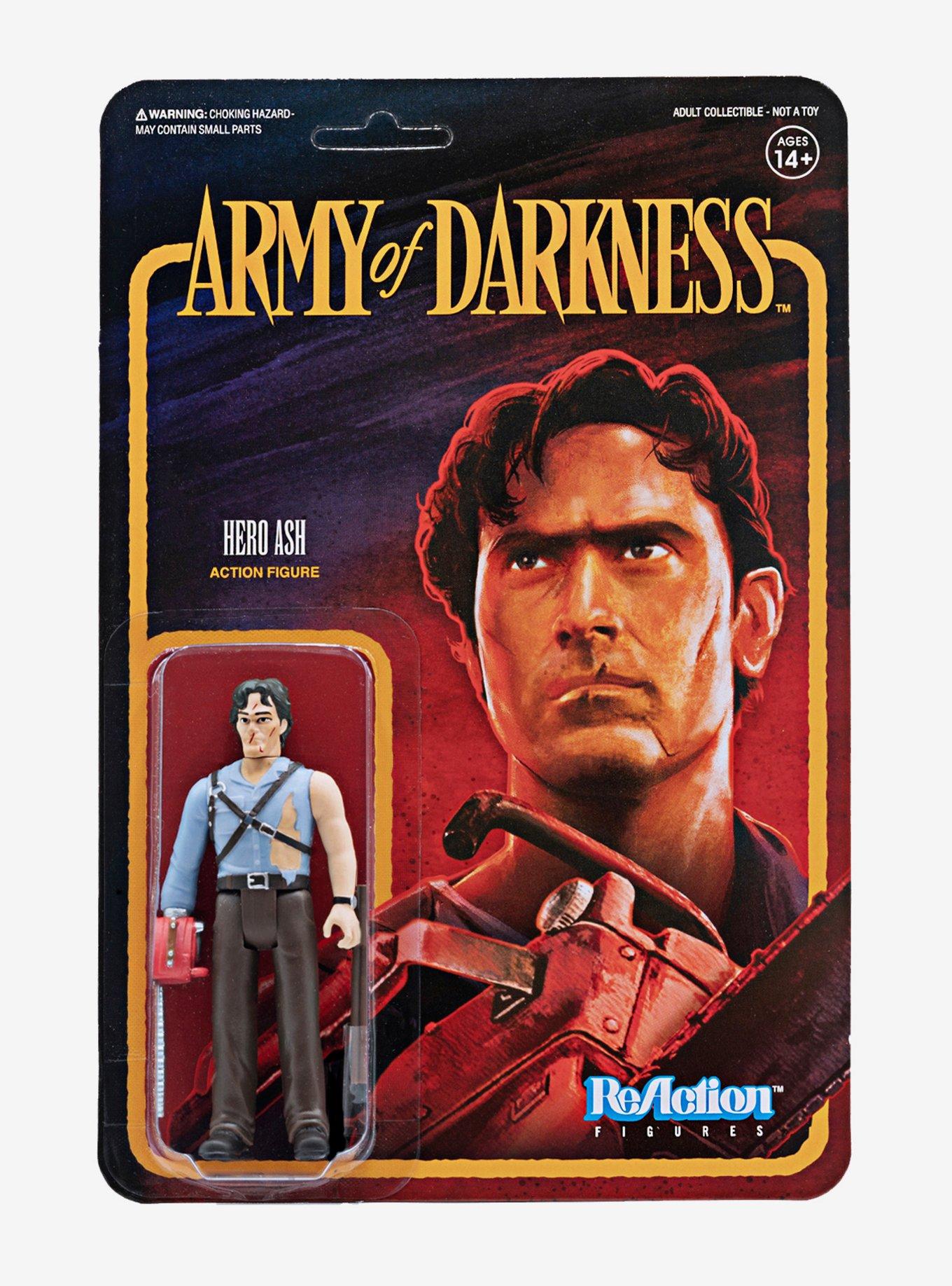 Super7 ReAction Army Of Darkness Hero Ash Collectible Action Figure, , alternate
