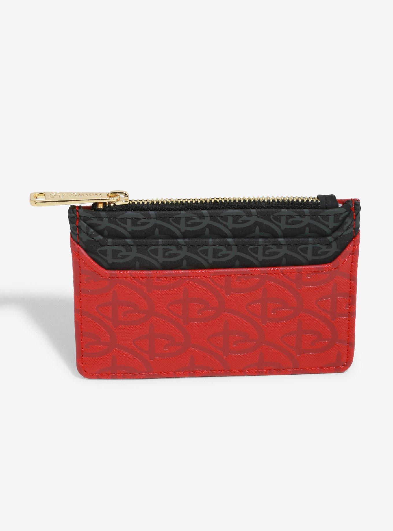 Loungefly Disney Logo Debossed Cardholder, , alternate