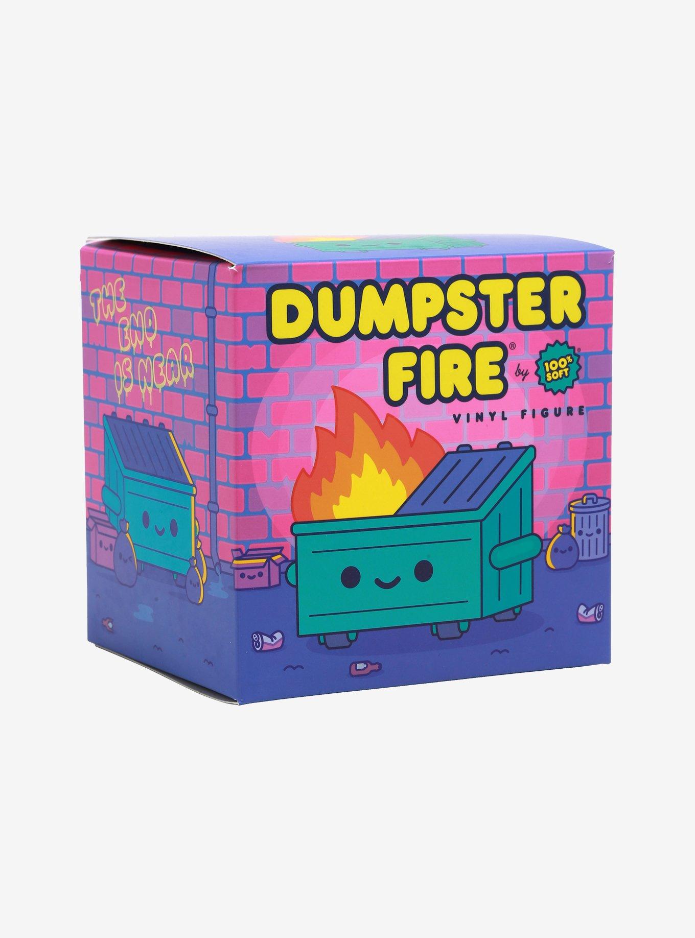 100% Soft Dumpster Fire Vinyl Figure, , alternate