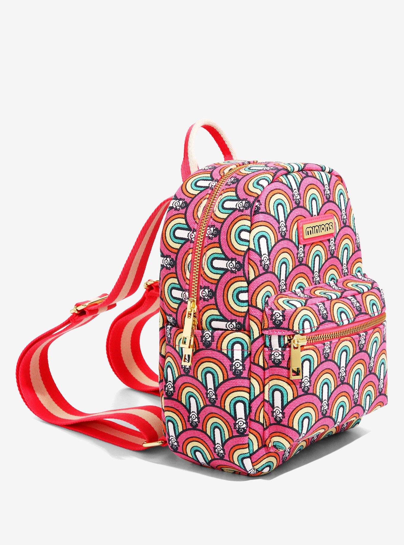 Minions Artist Series Rainbow Mini Backpack - BoxLunch Exclusive, , alternate