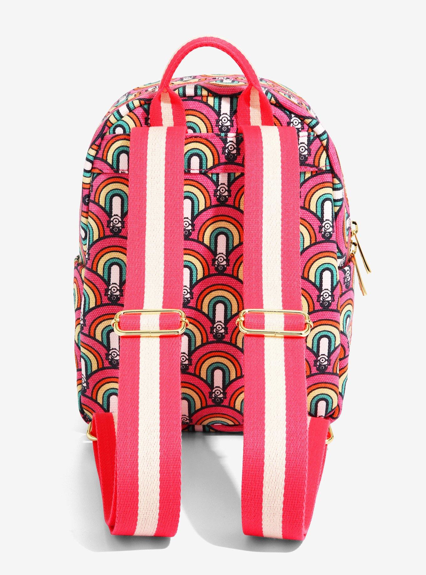 Minions Artist Series Rainbow Mini Backpack - BoxLunch Exclusive, , alternate