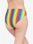 Rainbow Stripe Swim Bottoms, MULTI, alternate