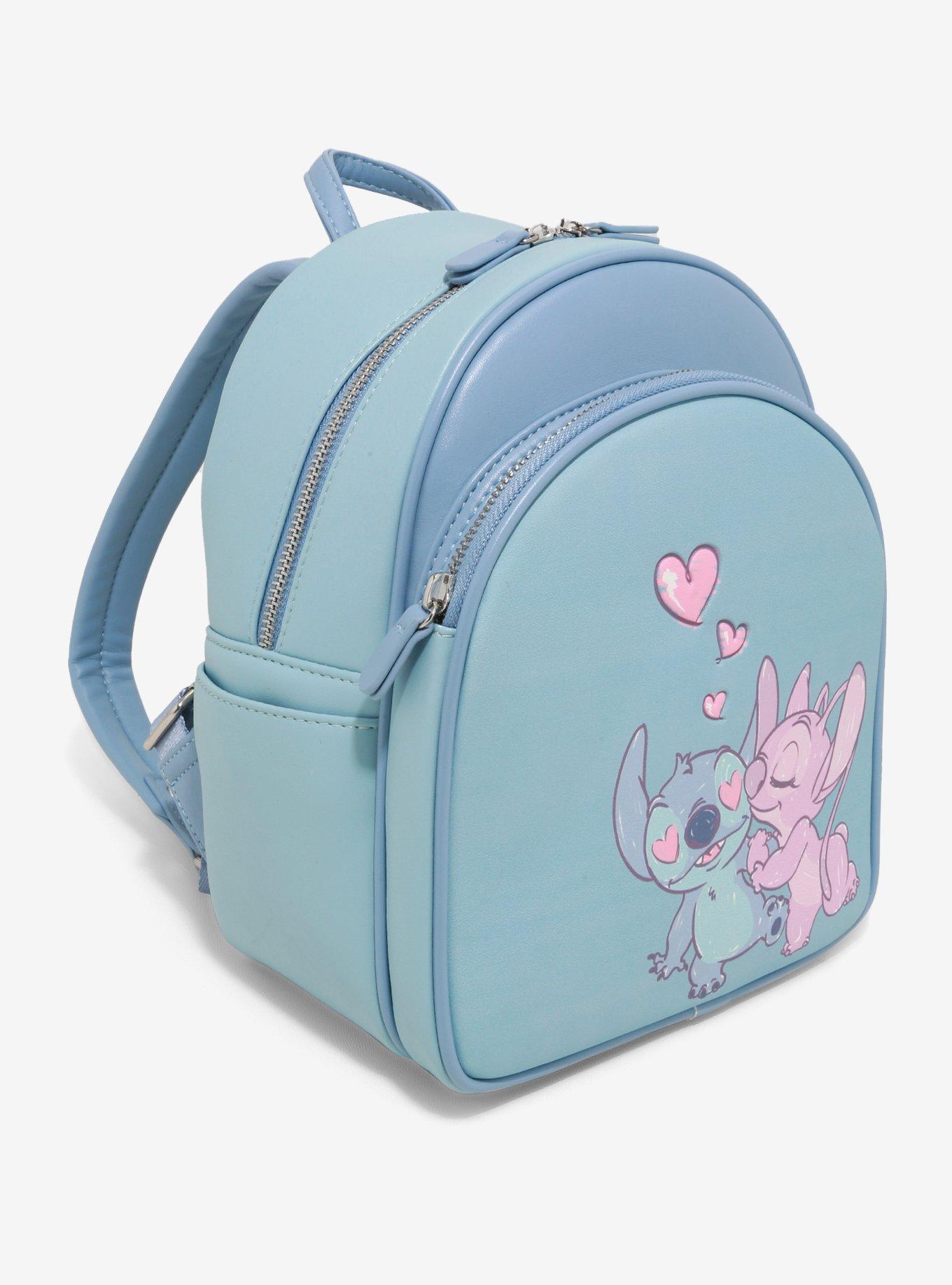 Loungefly Disney Lilo & Stitch Stitch & Angel Couple Mini Backpack - BoxLunch Exclusive, , alternate