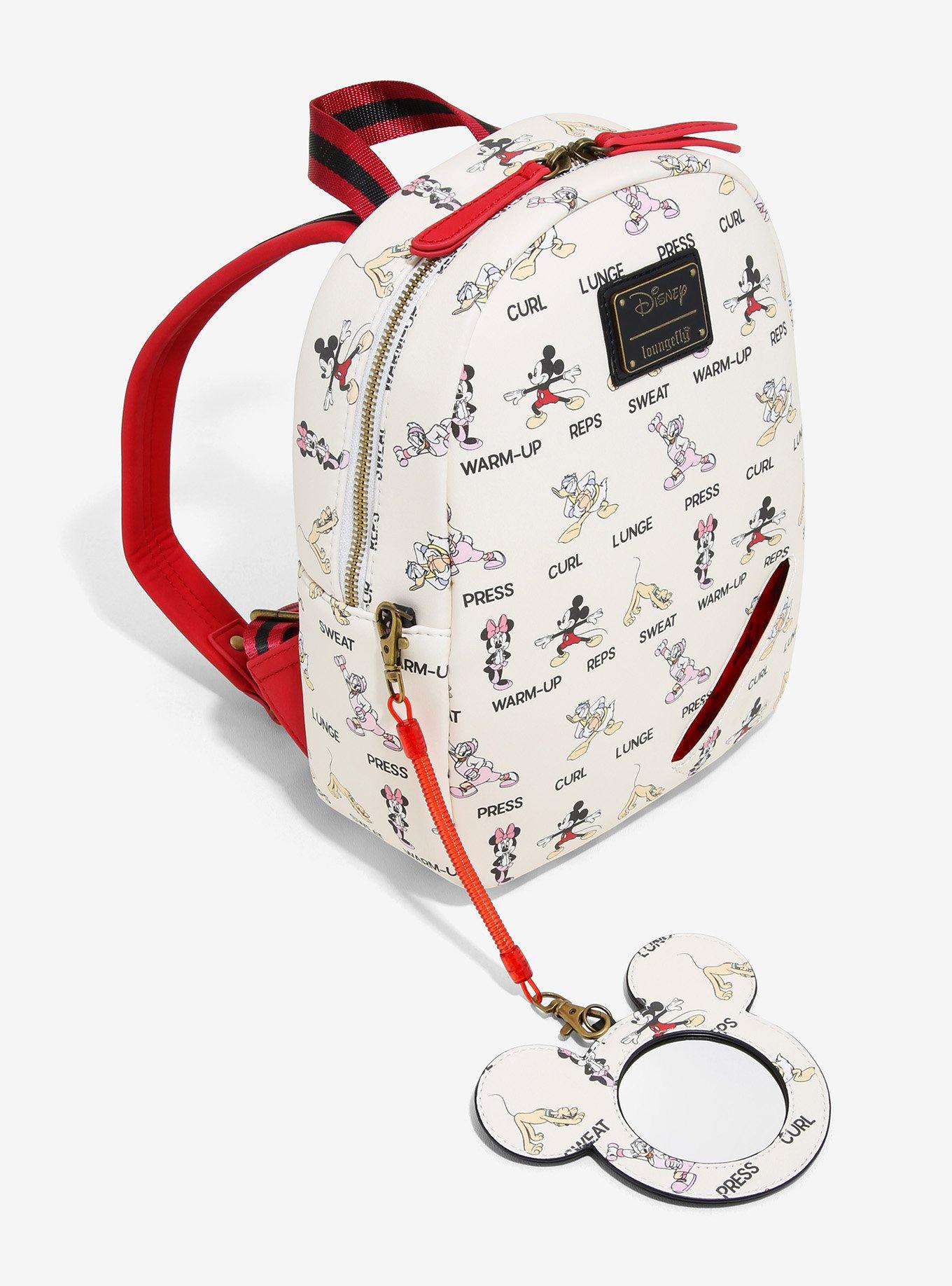 Loungefly Disney Mickey & Friends Workout Mini Backpack - BoxLunch Exclusive, , alternate