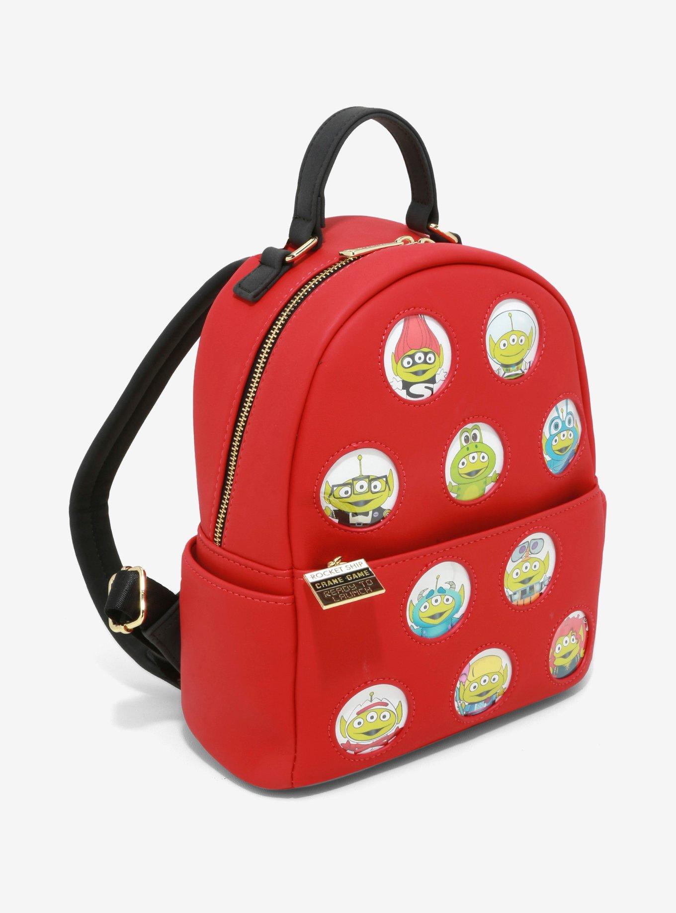 Loungefly Disney Pixar Alien Remix Mini Backpack - 2020 Summer Convention Exclusive, , alternate