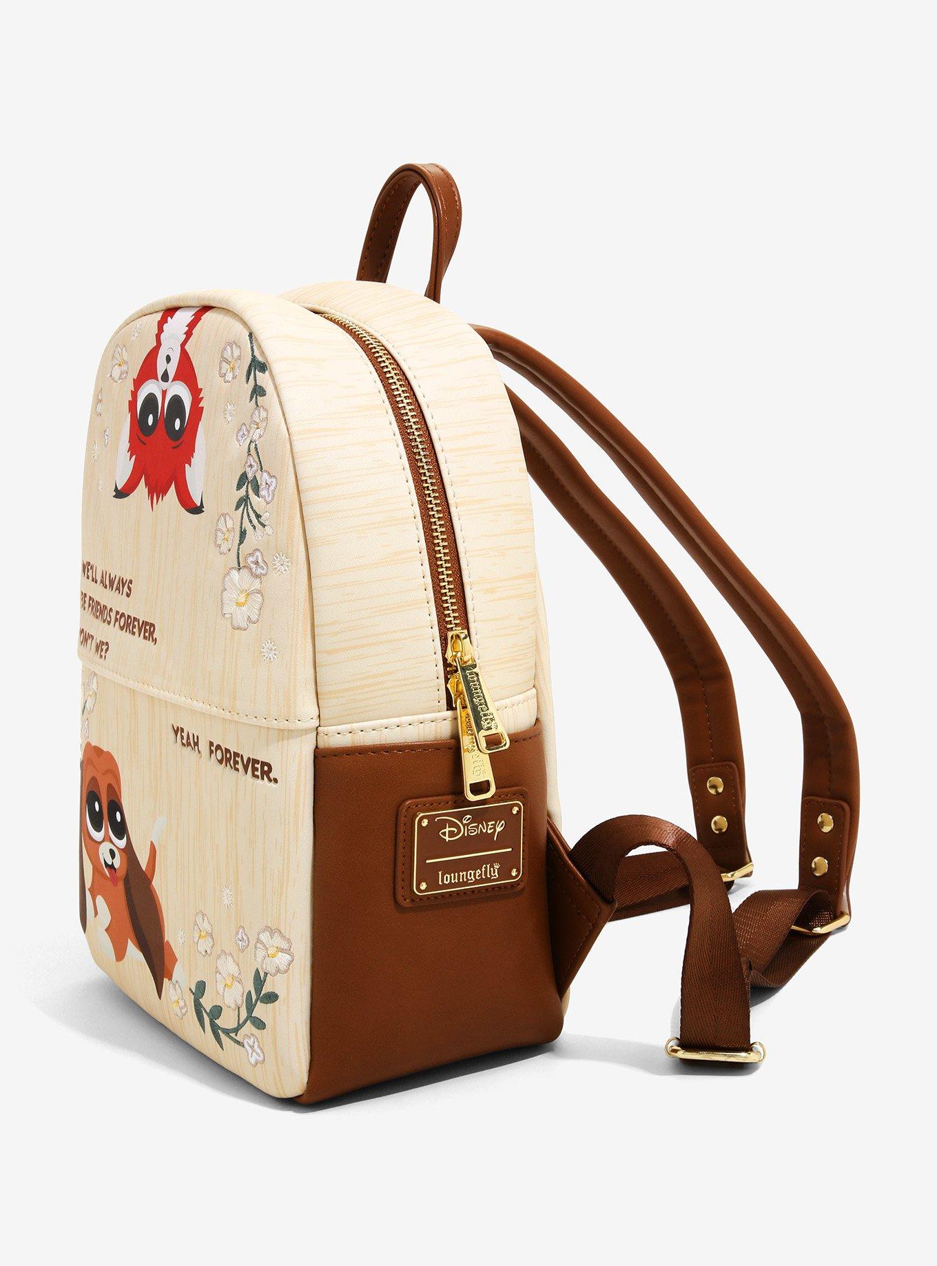 Loungefly Disney The Fox and the Hound Friends Forever Mini Backpack - BoxLunch Exclusive, , alternate