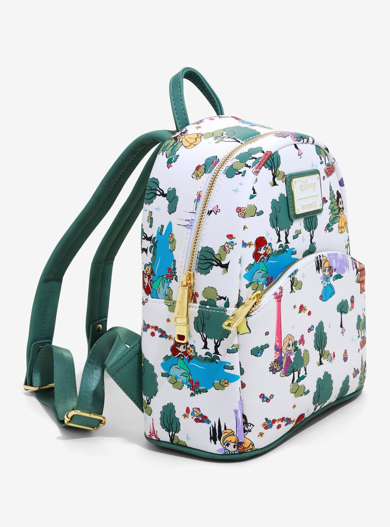 Loungefly Disney Princess Landscape Mini Backpack - BoxLunch Exclusive, , alternate