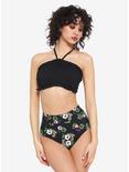 Tropical Floral High-Waisted Swim Bottoms, MULTI, alternate
