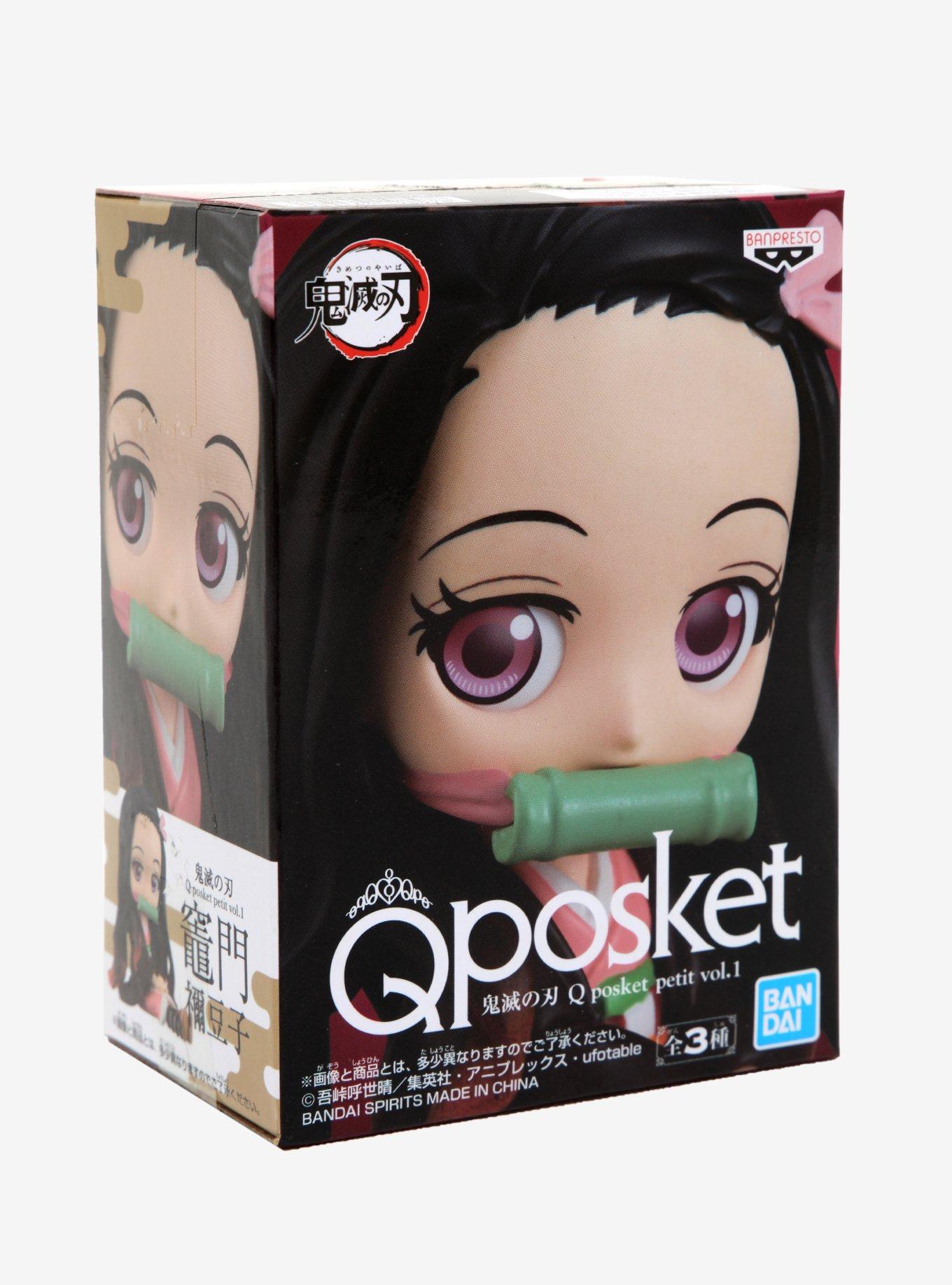 Banpresto Demon Slayer: Kimetsu no Yaiba Q Posket Petit Vol.1 Nezuko Kamado (Ver. B) Figure, , alternate