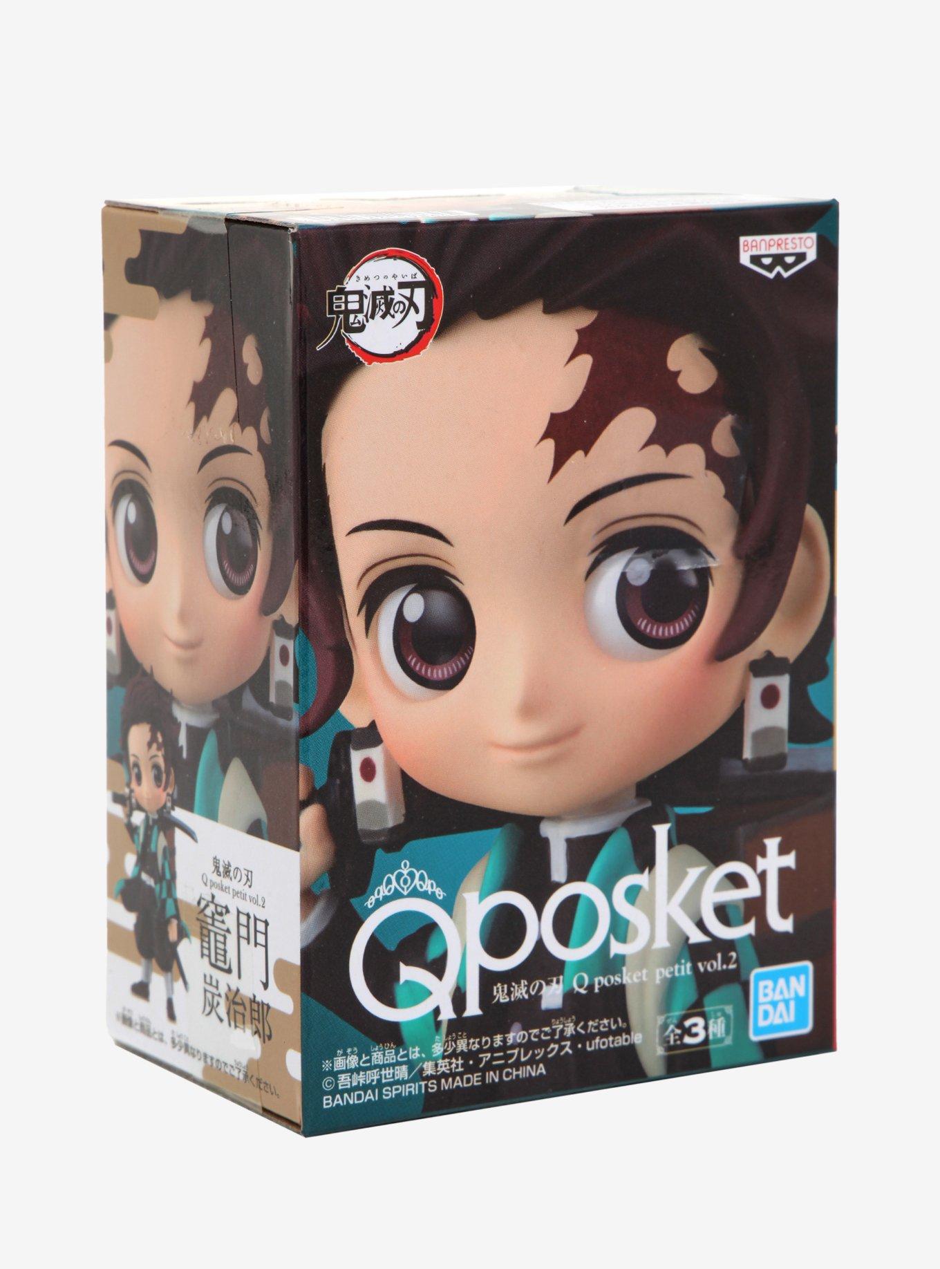 Banpresto Demon Slayer: Kimetsu No Yaiba Q Posket Petit Vol.2 Tanjiro Kamado (Ver. A) Figure, , alternate