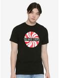The White Stripes Peppermint T-Shirt, BLACK, alternate
