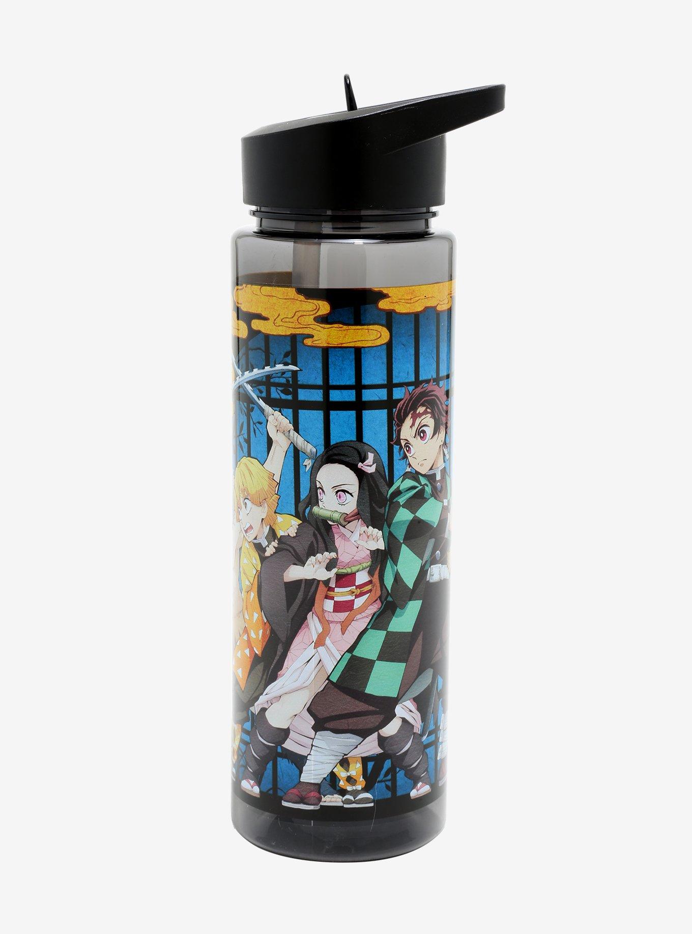 Demon Slayer: Kimetsu No Yaiba Group Water Bottle, , alternate