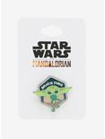 Star Wars The Mandalorian Snack Time Enamel Pin - BoxLunch Exclusive, , alternate