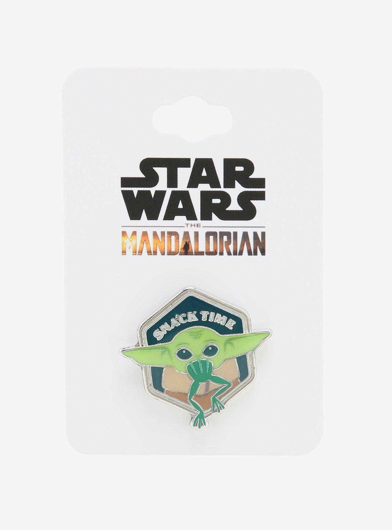 Star Wars The Mandalorian Snack Time Enamel Pin - BoxLunch Exclusive, , alternate