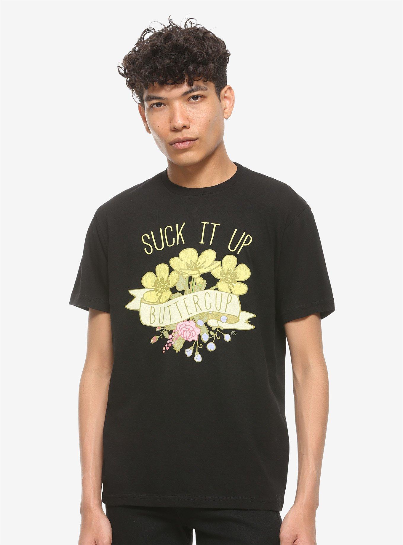 Suck It Up Buttercup T-Shirt, BLACK, alternate