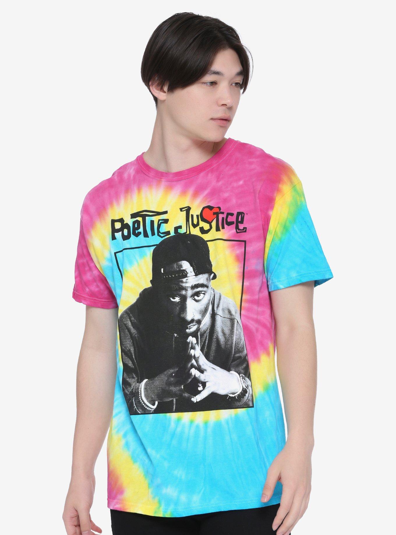 Poetic Justice Lucky Tie-Dye T-Shirt, MULTI, alternate