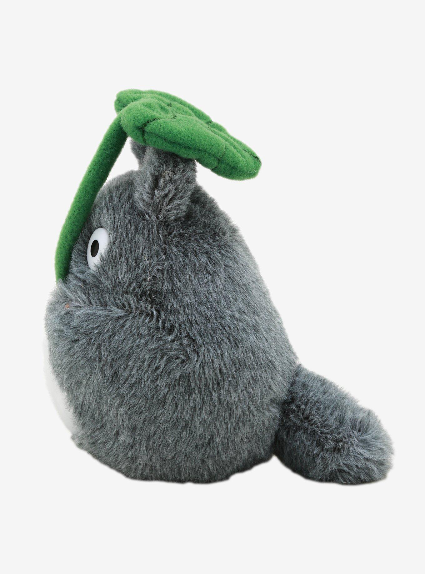 Studio Ghibli My Neighbor Totoro Fuzzy Totoro With Leaf Mini Plush, , alternate