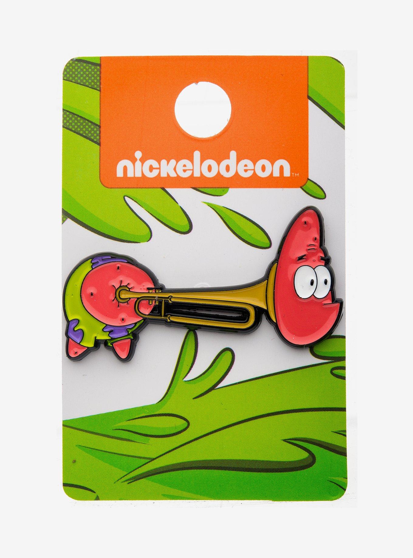SpongeBob SquarePants Patrick In A Trombone Enamel Pin, , alternate