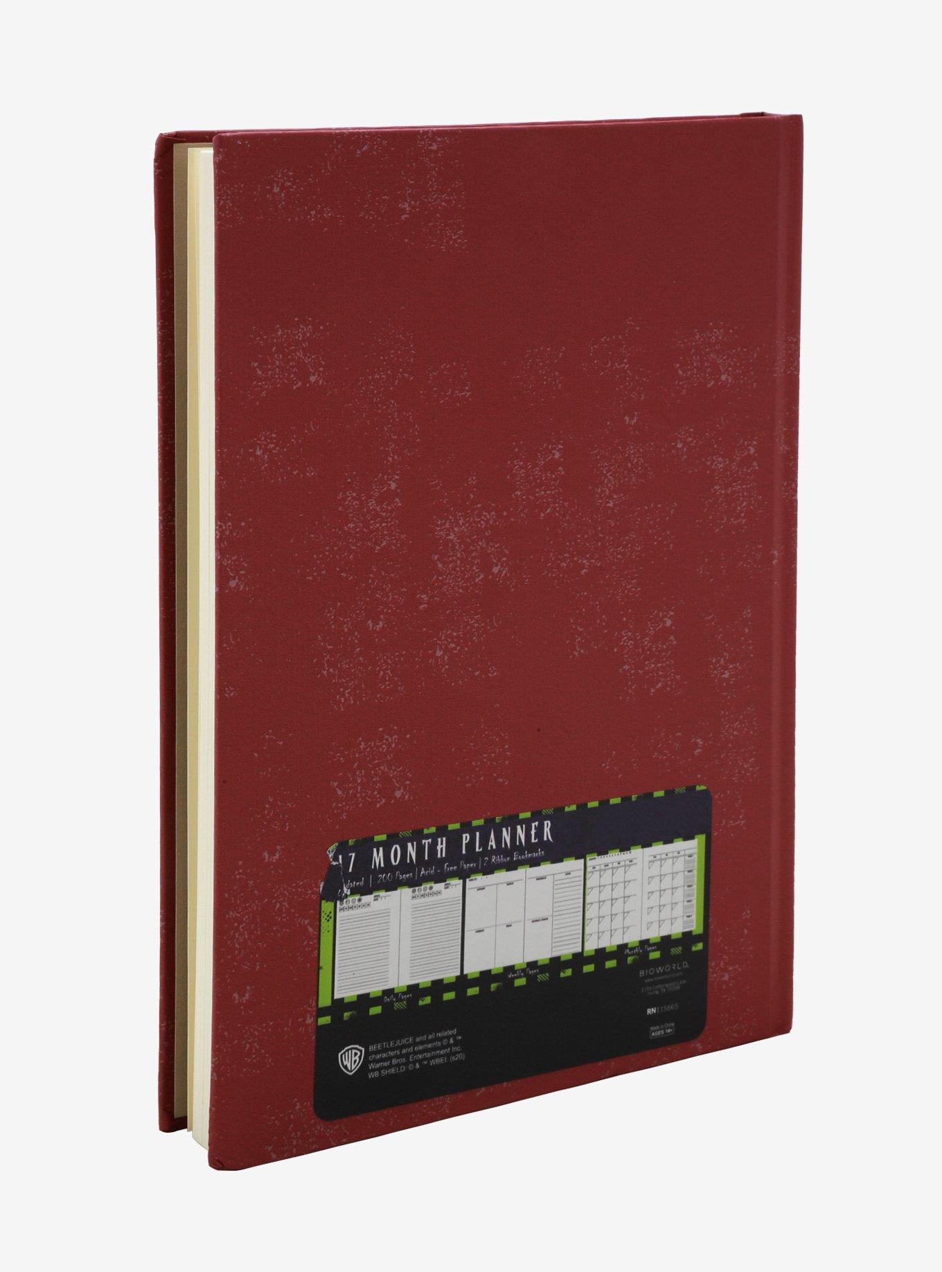 Beetlejuice Handbook For The Recently Deceased 17-Month Planner, , alternate