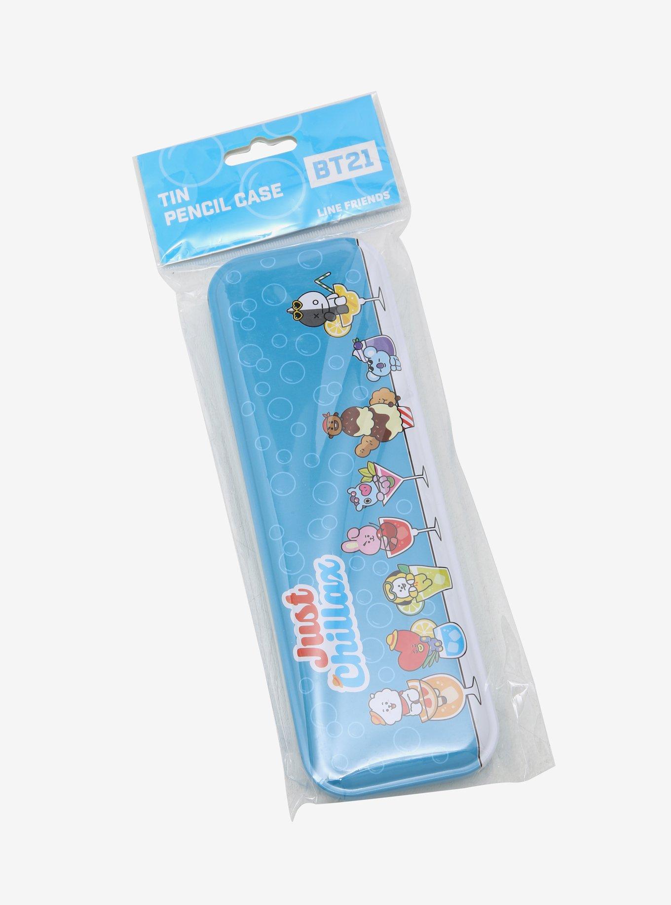 BT21 Chillax Tin Pencil Case, , alternate