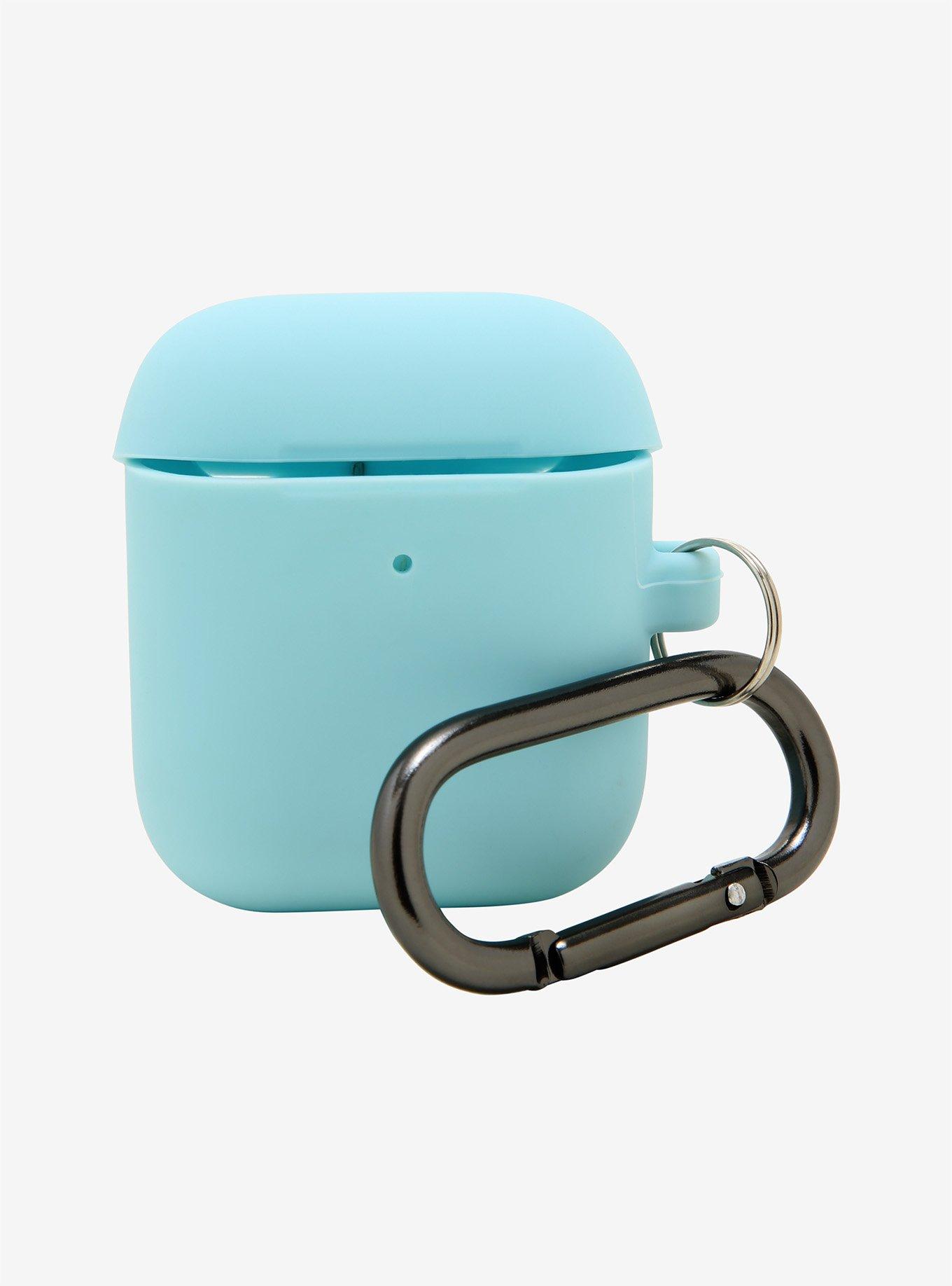 Pastel Blue Silicone Wireless Earbuds Case, , alternate