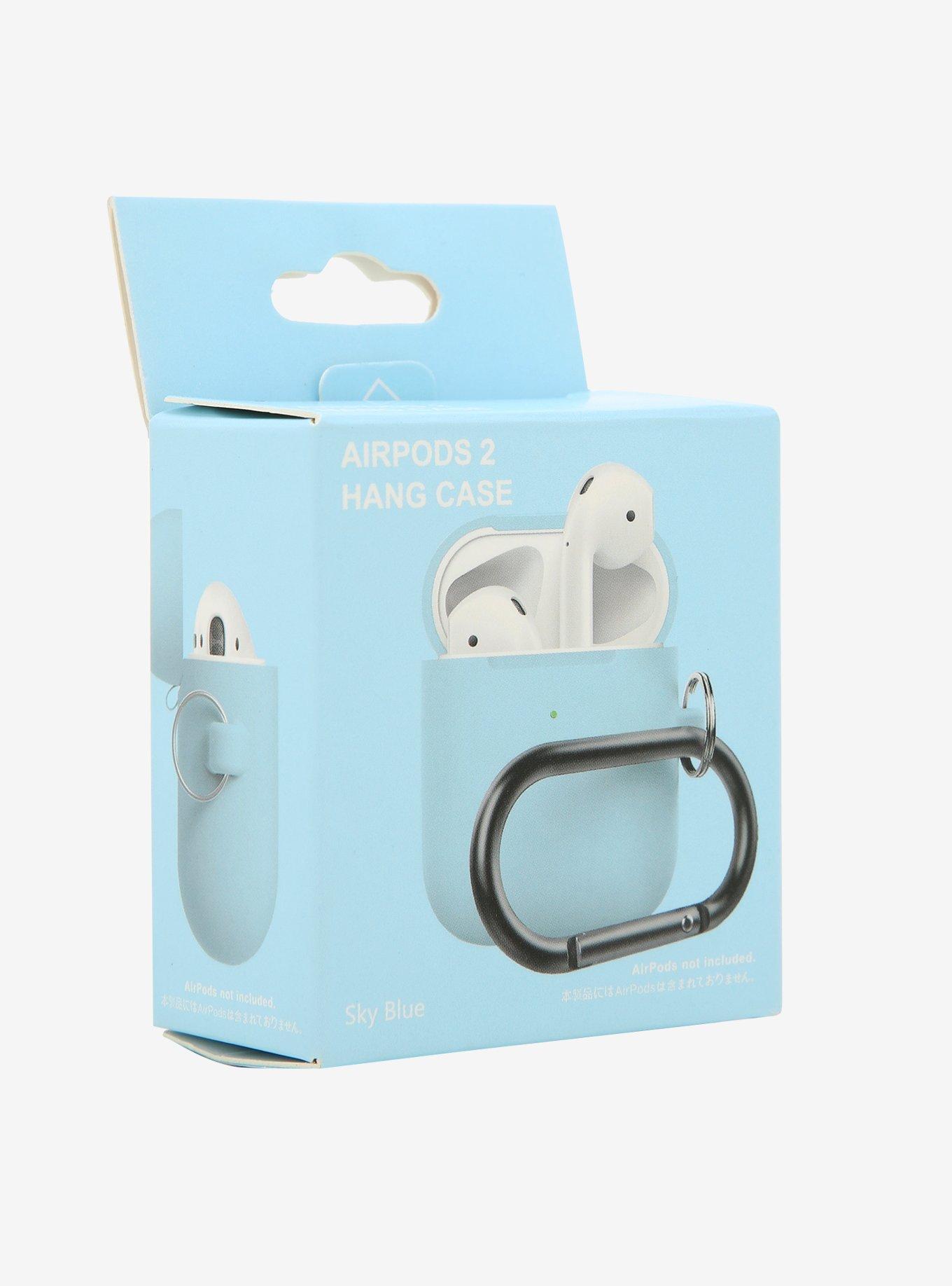 Pastel Blue Silicone Wireless Earbuds Case, , alternate
