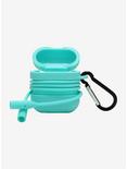 Turquoise Silicone Wireless Earbuds Case & Tether, , alternate