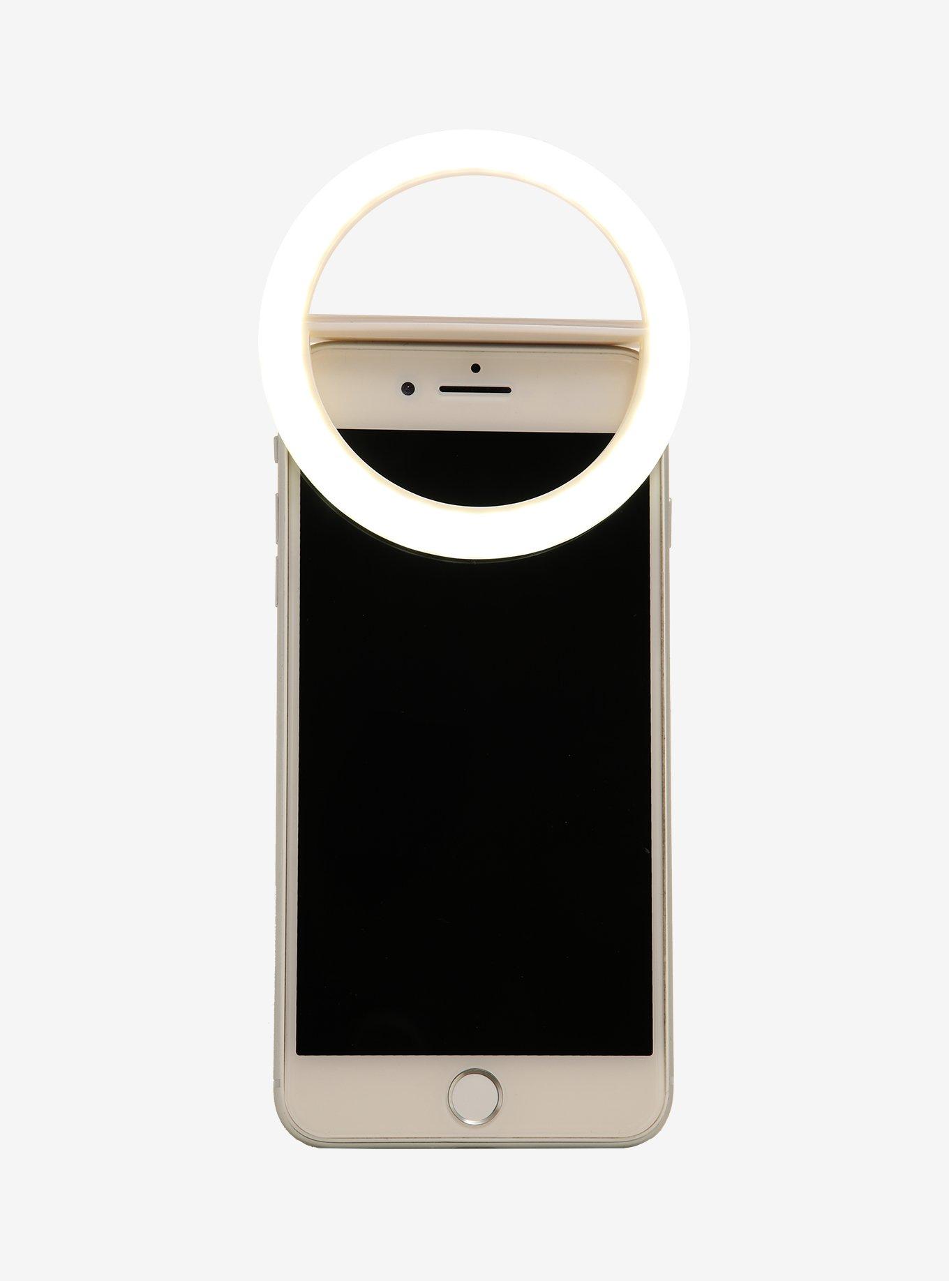 White Clip-On Selfie Light, , alternate