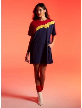 Her Universe DC Comics Wonder Woman 1984 Color-Block T-Shirt Dress, , hi-res
