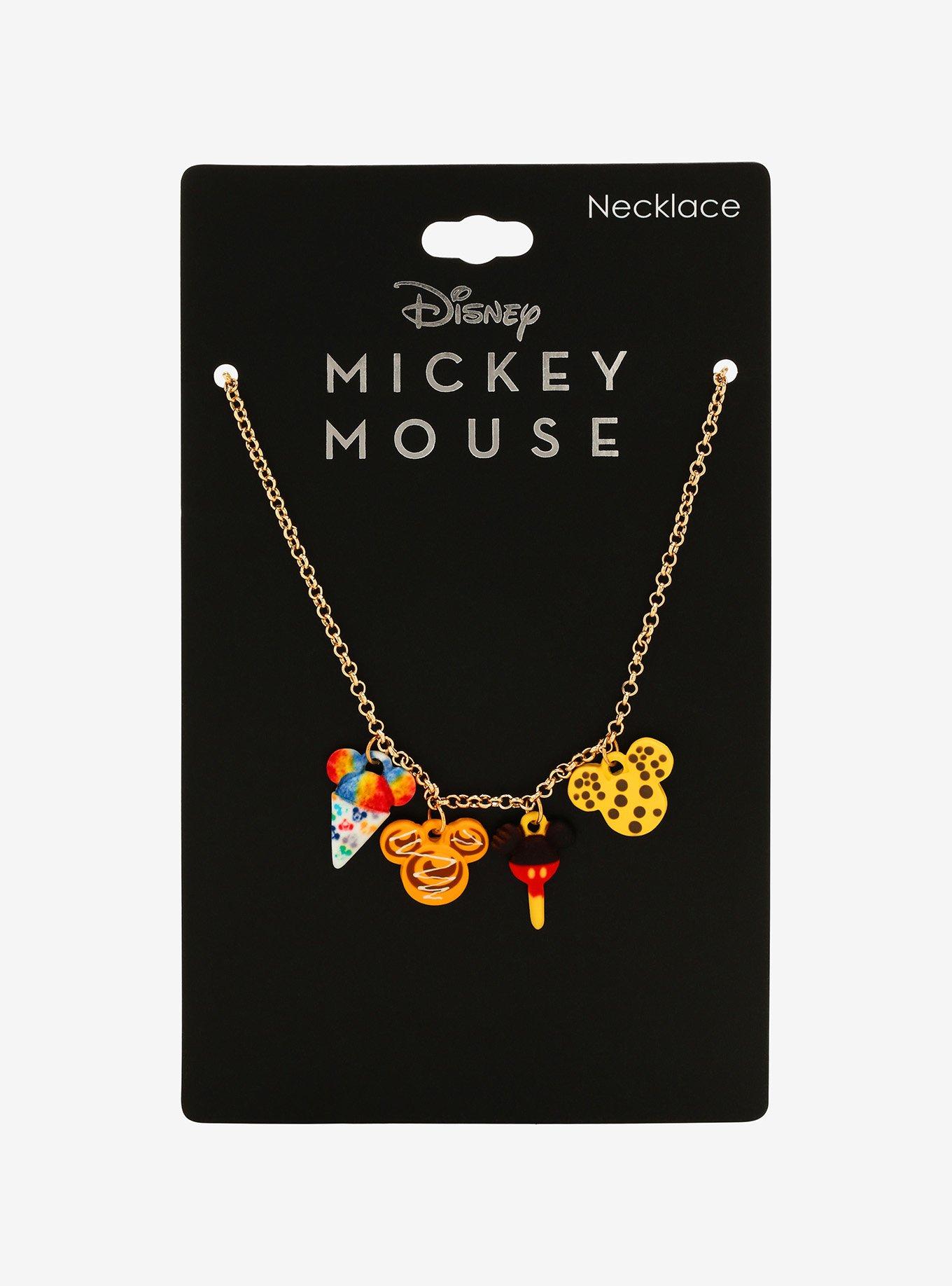 Disney Mickey Mouse Desserts Multi-Charm Necklace - BoxLunch Exclusive, , alternate