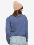 Disney Lilo & Stitch Stitch Ohana Women's Henley Sweater - BoxLunch Exclusive, BLUE, alternate