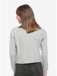 Disney Mickey Mouse Whistling Women's Henley Sweater - BoxLunch Exclusive, GREY, alternate