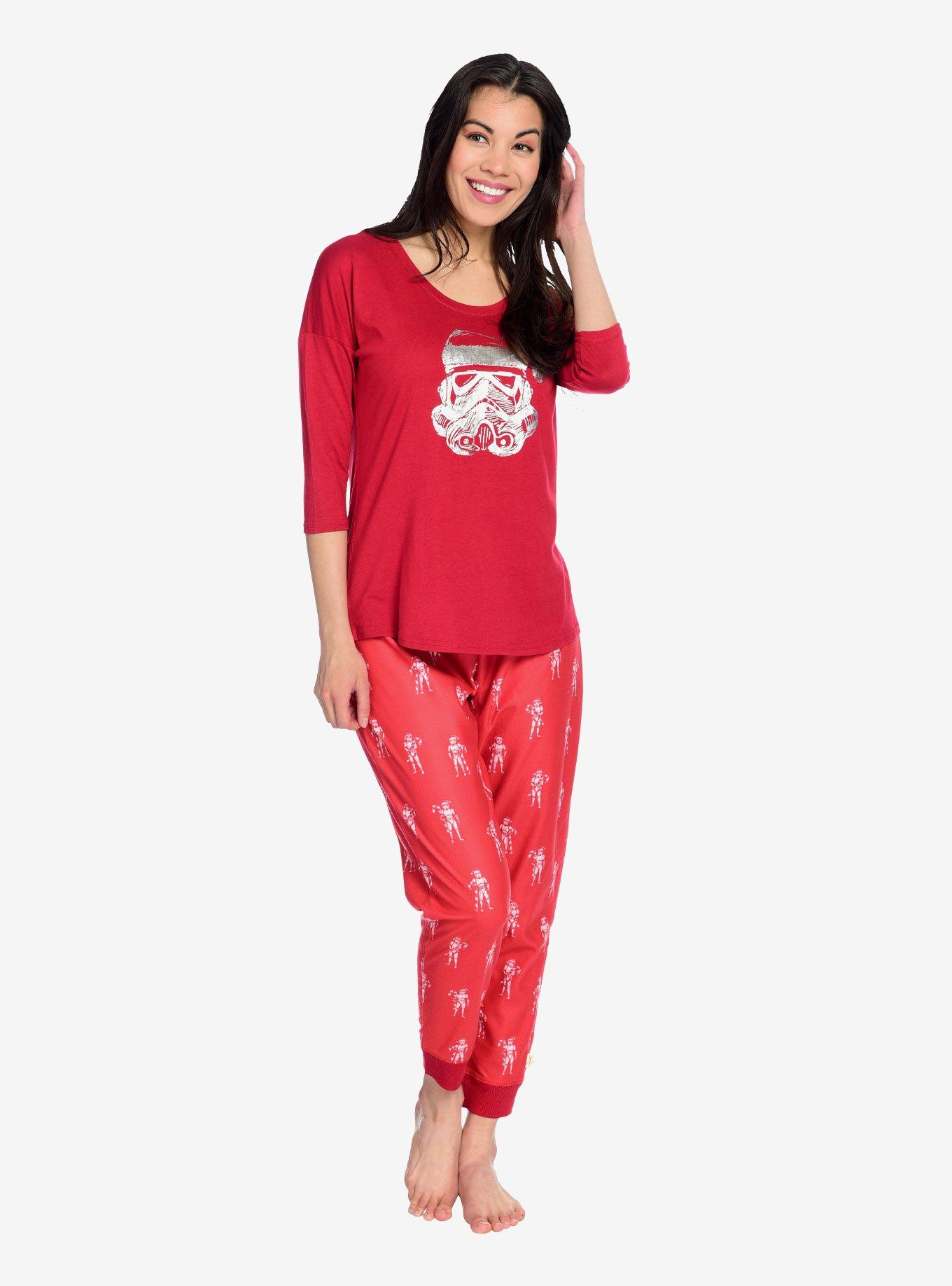 Star Wars Storm Trooper Jogger Pj Set, RED, alternate