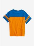 Dragon Ball Z Goku Varsity Toddler T-Shirt - BoxLunch Exclusive, BLUE, alternate