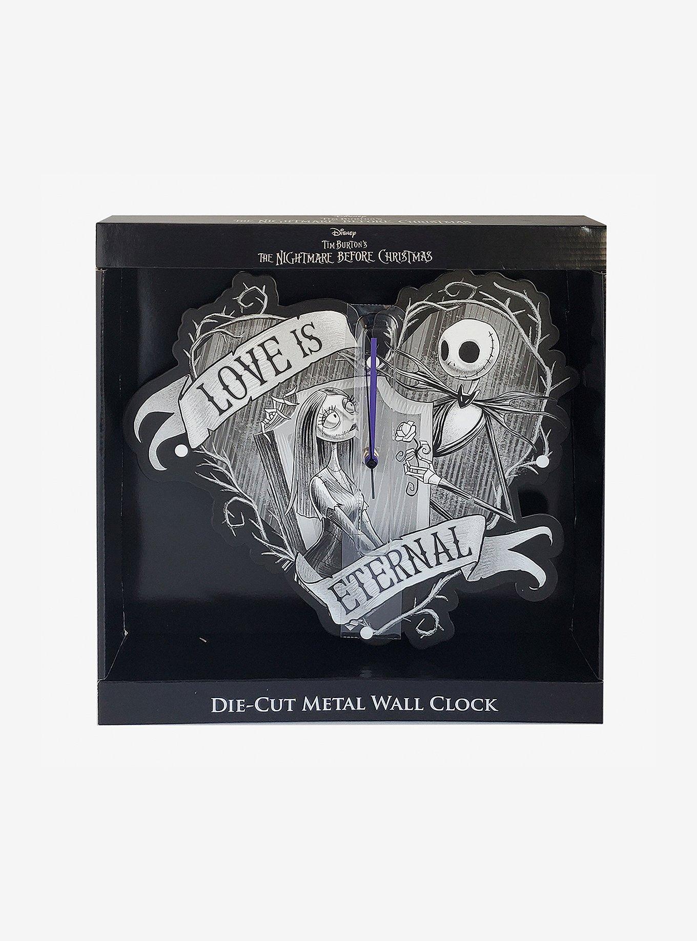 The Nightmare Before Christmas Love Is Eternal Wall Clock, , alternate