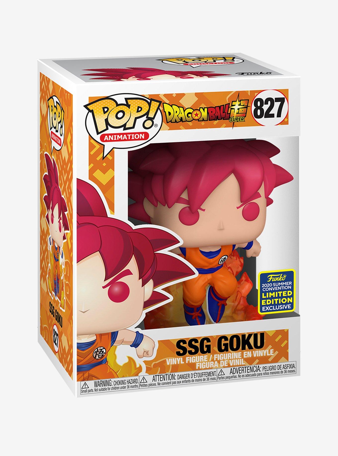 Funko Dragon Ball Super Pop! Animation SSG Goku Vinyl Figure Summer Convention Exclusive, , alternate