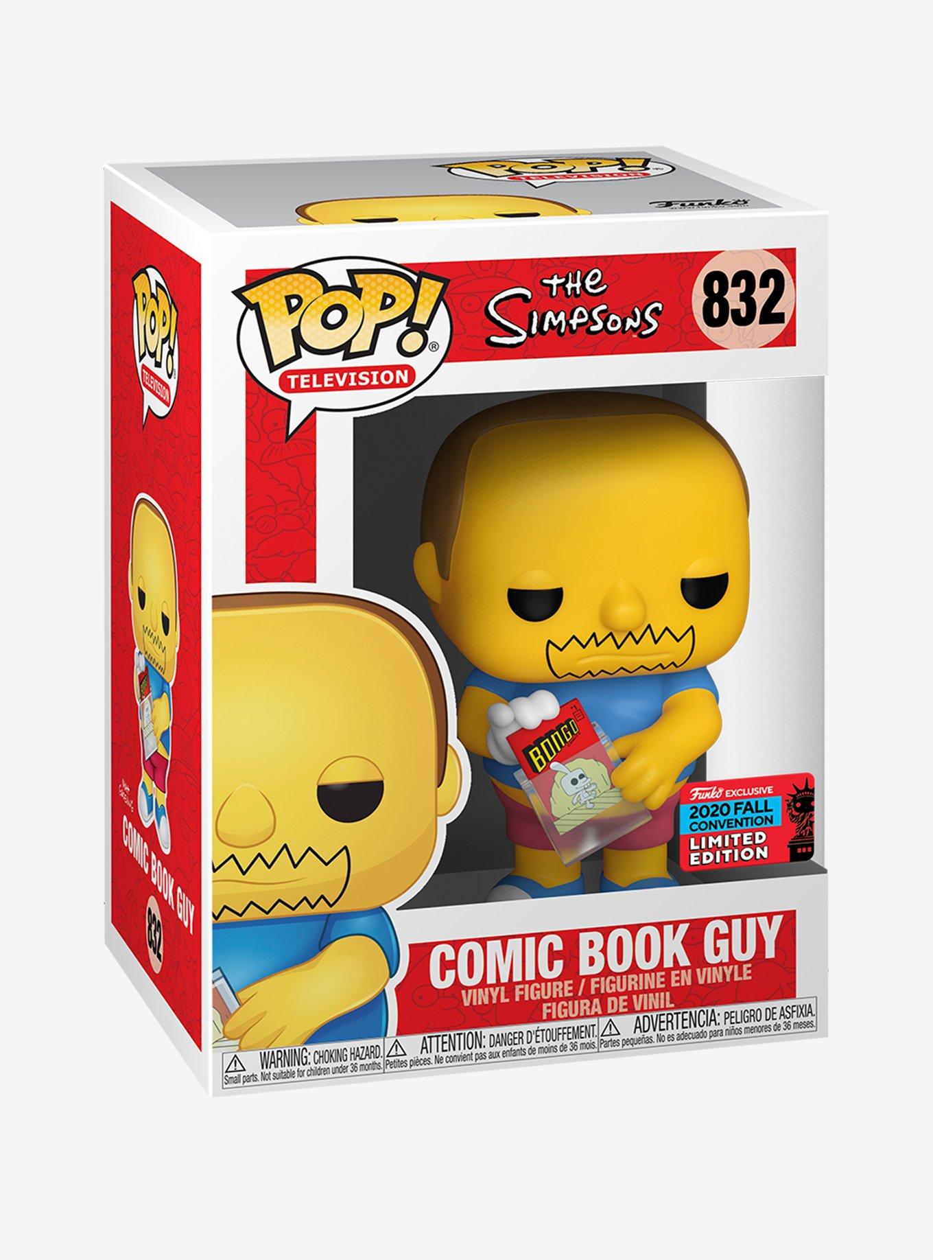 Funko The Simpsons Pop! Television Comic Book Guy Vinyl Figure 2020 Fall Convention Exclusive, , alternate