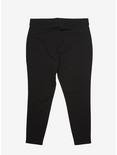 Black Hi-Rise Skinny Pants Plus Size, BLACK, alternate