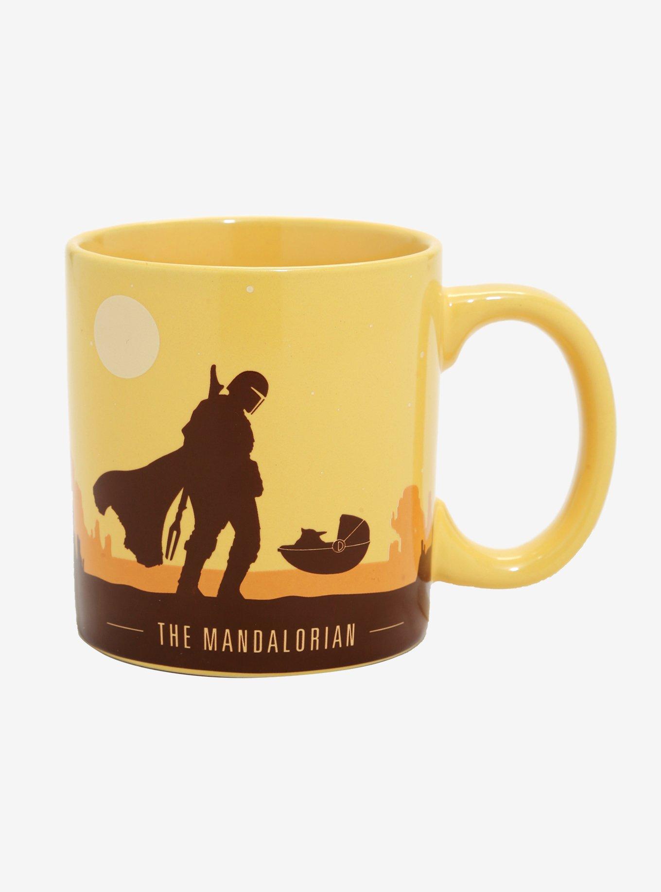Star Wars The Mandalorian Silhouette Mug, , alternate