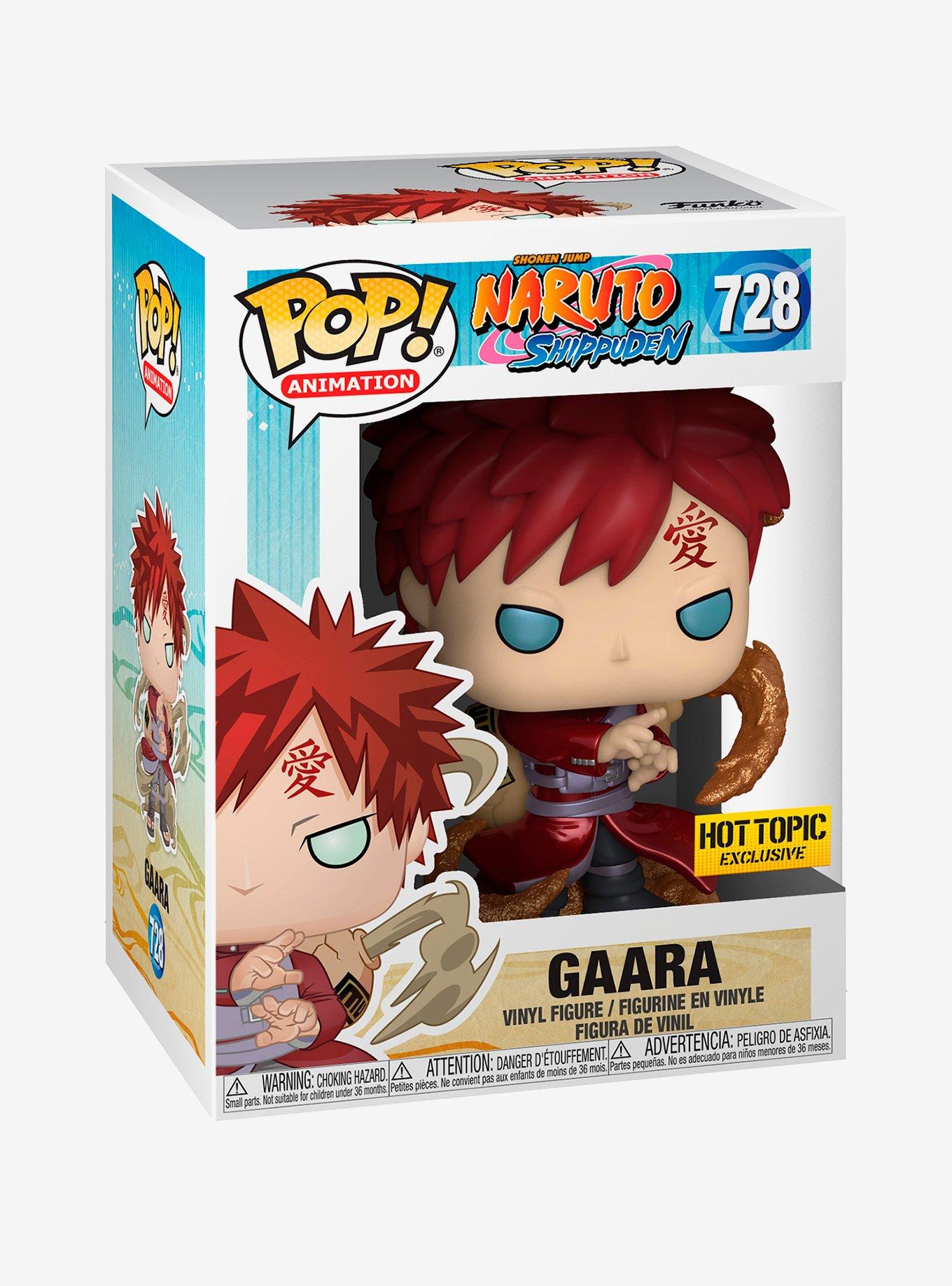 Funko Naruto Shippuden Pop! Animation Gaara Vinyl Figure Hot Topic Exclusive, , alternate