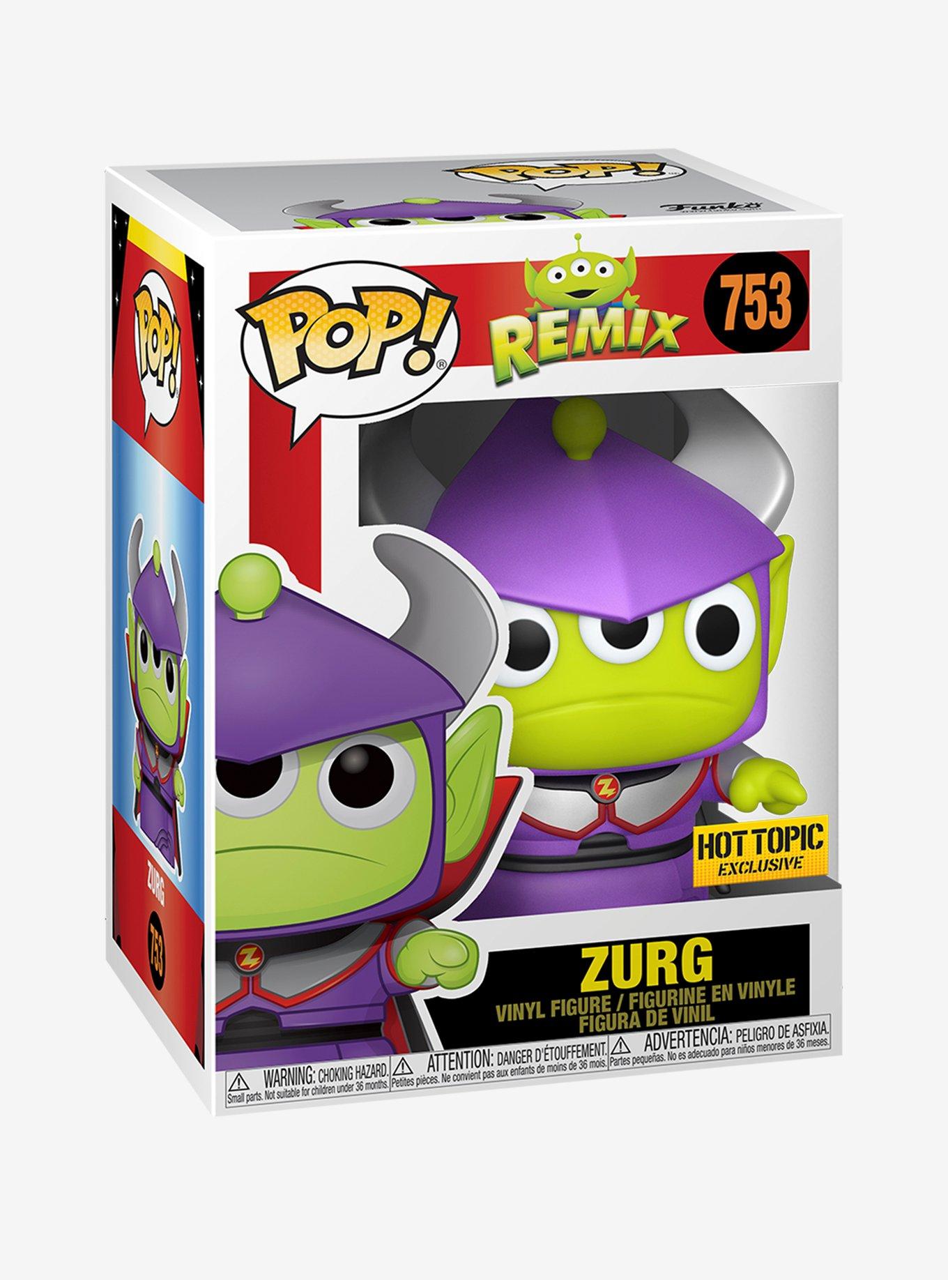 Funko Disney Pixar Remix Pop! Zurg (Metallic) Vinyl Figure Hot Topic Exclusive, , alternate