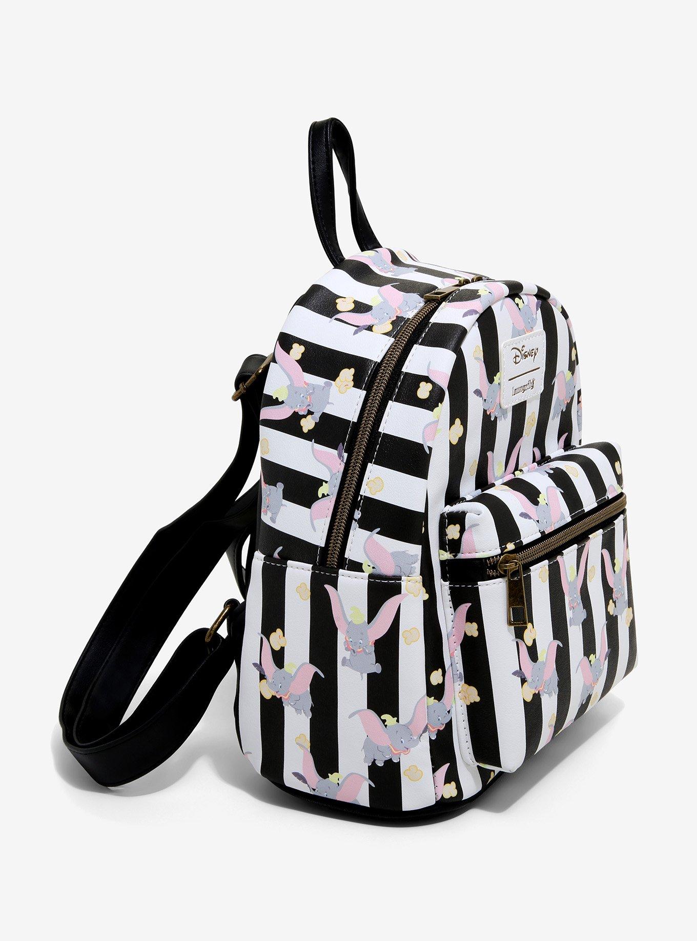 Loungefly Disney Dumbo Stripe & Popcorn Mini Backpack, , alternate