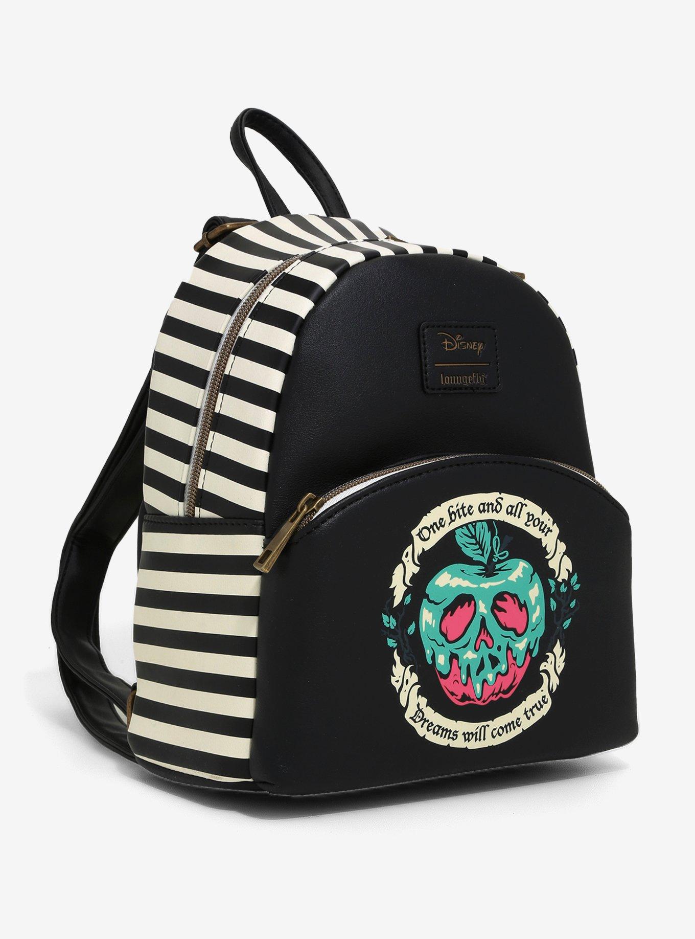 Loungefly Disney Snow White And The Seven Dwarfs Poison Apple Mini Backpack, , alternate