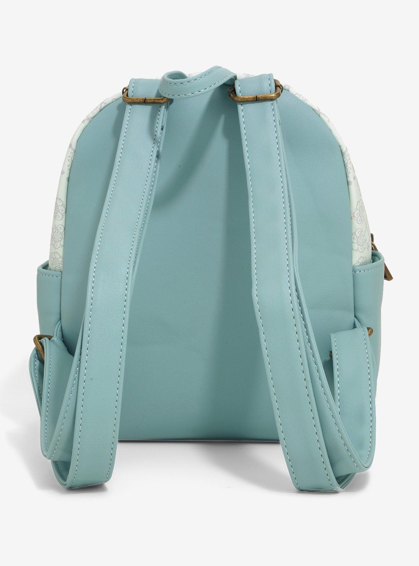 Loungefly Disney The Little Mermaid Blue Sketch Mini Backpack, , alternate
