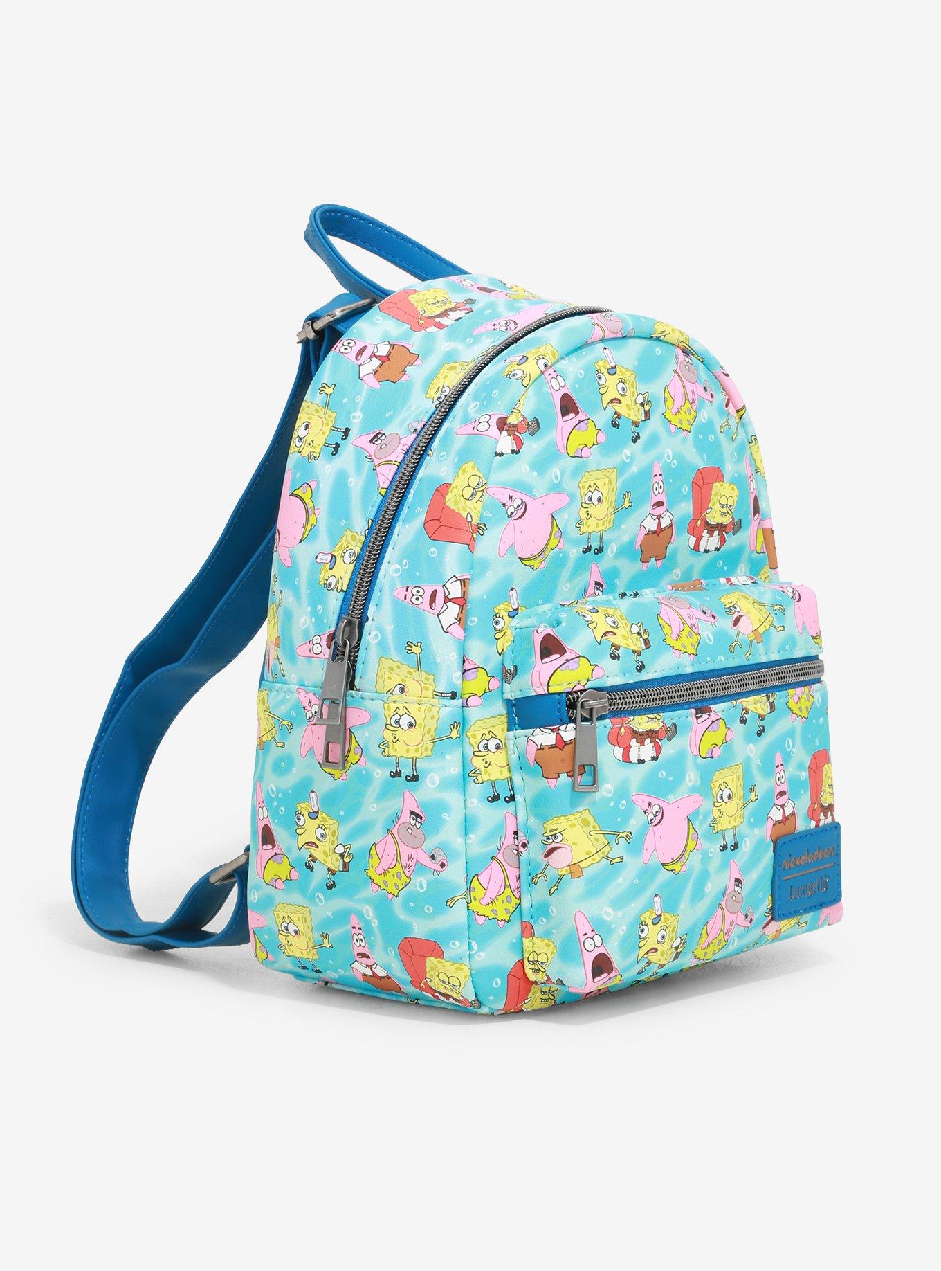 Loungefly SpongeBob SquarePants Memes Mini Backpack, , alternate